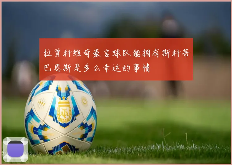 拉贾科维奇豪言球队能拥有斯科蒂巴恩斯是多么幸运的事情